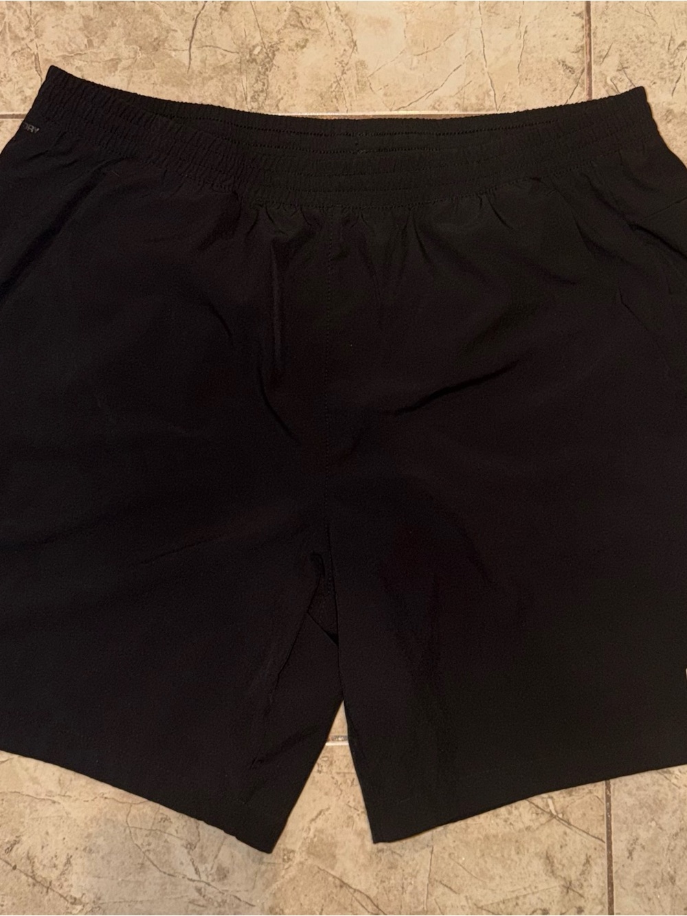 Layer 8 Black Men’s Athletic Shorts - Lightweight Performance
